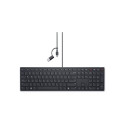 Dell | Collaboration Keyboard | KB525C | Keyboard | Wired | US (QWERTY) | Black | USB-C