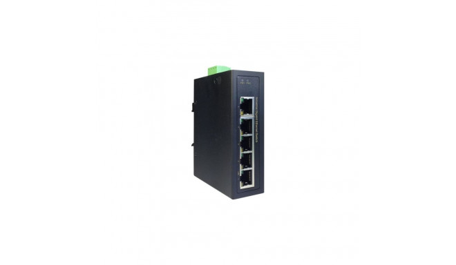 Digitus Industrial 5 Port Gigabit Switch | DN-651107 | Unmanaged | DIN rail mountable