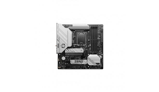 MSI B760M PROJECT ZERO | Processor family Intel | Processor socket LGA1700 | DDR5 | Supported hard d