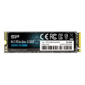 Silicon power A60 512 GB, SSD interface M.2 NVME, Write speed 1600 MB/s, Read speed 2200 MB/s