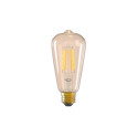 Tellur WiFi Filament Smart Bulb E27, amber, white/warm, dimmer