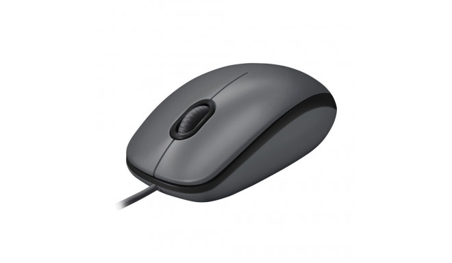 Logitech Mouse M100 Optical, Black, Wired