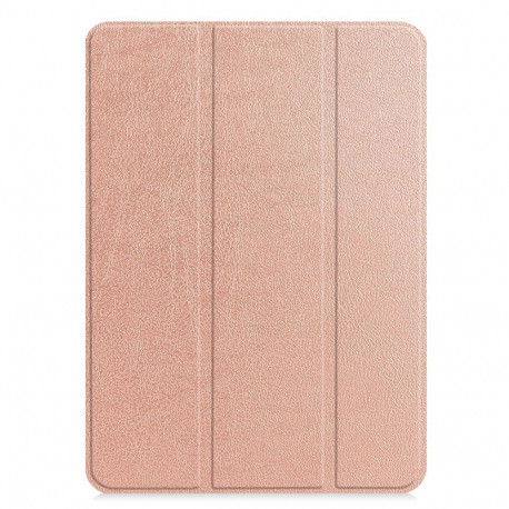 iLike Tab P11 11.5 2nd Gen TB350 Tri-Fold Eco-Leather Stand Case Rose Gold