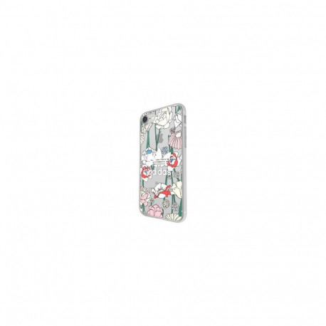 Adidas Apple iPhone 6/6s/7/8 Clear Flower Case Transparent