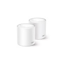 TP-Link Whole Home Mesh Wi-Fi 6 System Deco X50 (2-pack) 802.11ax, 574+2402 Mbit/s, Ethernet LAN (RJ
