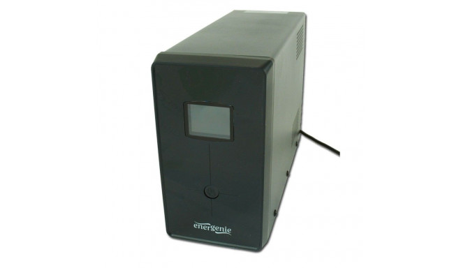 EnerGenie UPS with USB and LCD display, Black 1200 VA, 720 W