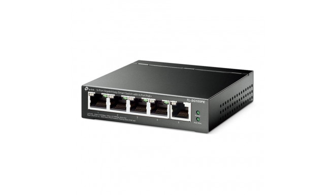TP-Link Switch||TL-SG105PE|Desktop/pedestal|5x10Base-T / 100Base-TX / 1000Base-T|PoE ports 4|TL-SG10