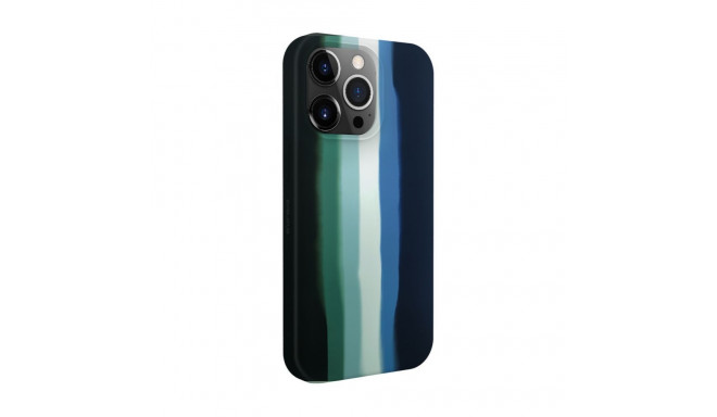 Evelatus Apple iPhone 15 Pro Max Silicone case Multi-Colored Green