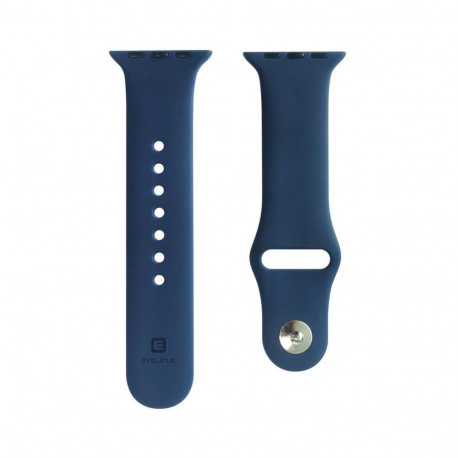 Evelatus Evelatus Apple Watch 38/40/41mm Silicone Loop Watch Straps (132mm M/L) Blue