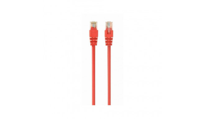 Gembird PATCH CABLE CAT5E UTP 1M/RED PP12-1M/R