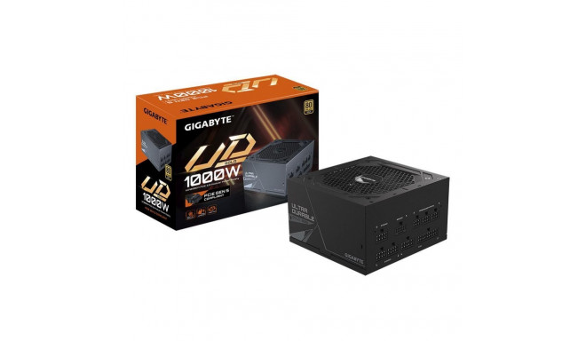 Gigabyte Power Supply||1000 Watts|Efficiency 80 PLUS GOLD|PFC Active|MTBF 100000 hours|GP-UD1000GMPG