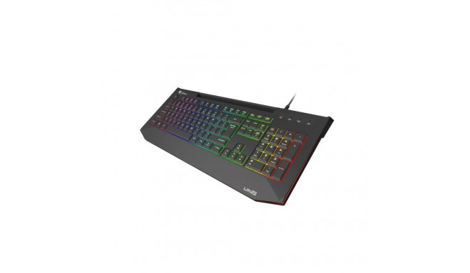 Genesis LITH 400 Gaming keyboard, RGB LED light, US, Black, Wired