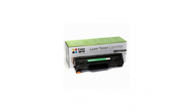 ColorWay Econom Toner Cartridge, Black, Canon: 728/726, HP CE278A