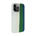 Evelatus Apple iPhone 13 Pro Silicone case Multi-Colored Green