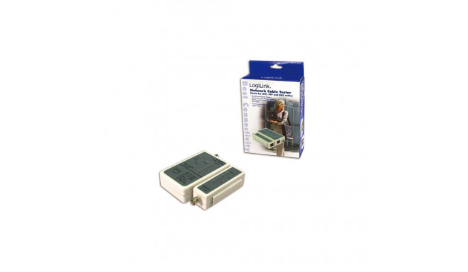 Logilink Cable tester for RJ45 and BNC with remote unit