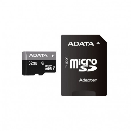 ADATA Premier UHS-I 32 GB, MicroSDHC, Flash memory class 10, Adapter