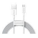 Baseus - Superior Fast Charging Data Cable MicroUSB 1m White