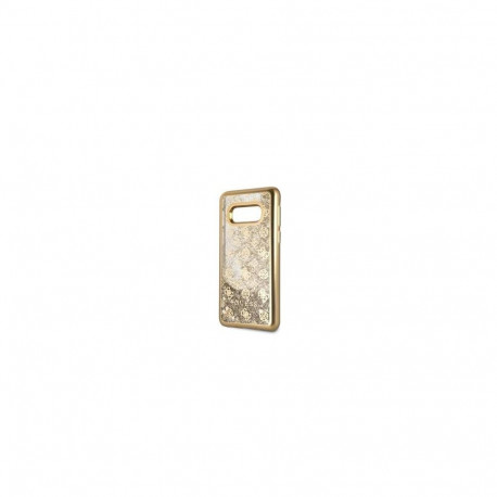 Guess Samsung Galaxy S10e Glitter 4G Peony Hard Case Gold