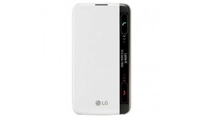 LG K10 Quick Window Case CFV-150 white