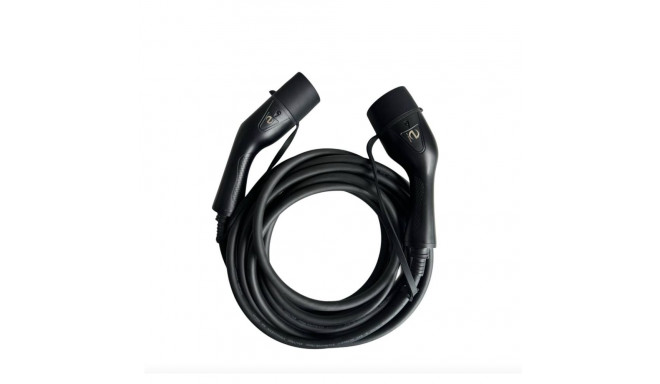 EV Charge AUX325T2 Premium EU CE Universal Cable 22 KW 32A Type 2 to Type 2 5M Black
