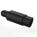 EV Charge MG1AC Tipu 2 Spraudnis uz Tesla AC Ievadi 32A Mode 3 AC Lādētāja Adapteris