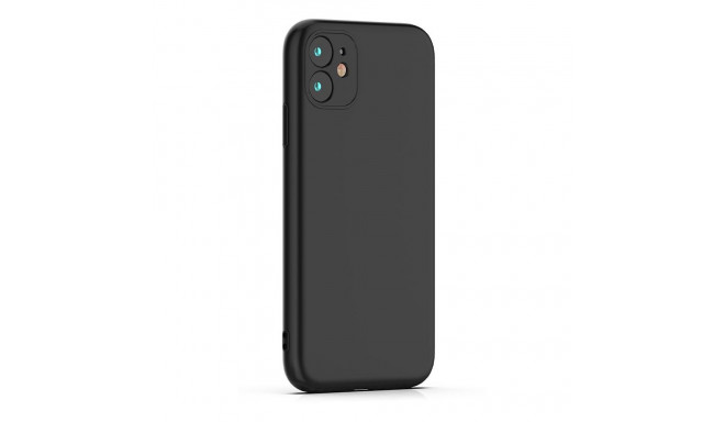 Mobiili tagakaas Setty Galaxy A05s silikoon, must
