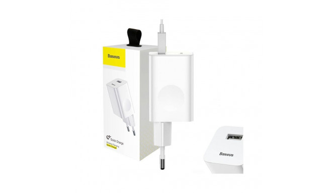Baseus Baseus Charging Quick Charger USB 3.0 - White