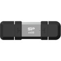 Silicon Power flash drive 64GB Mobile C51, silver (opened package)