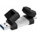 Silicon Power flash drive 64GB Mobile C51, silver (opened package)