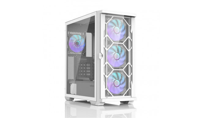 ZALMAN Z10 DUO ATX ZM-IF120 x4 White
