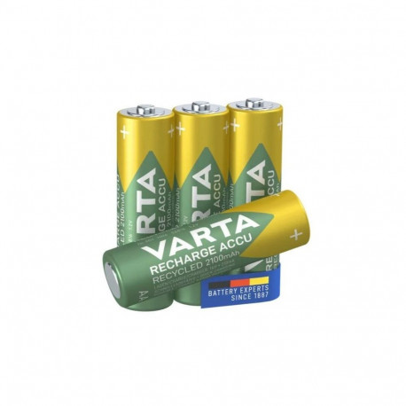 - Varta Recharge Accu Recycled AA 2100 mAh 4pcs
