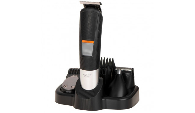 Adler Grooming set 5 in 1 | AD 2943 | Cordless | Number of length steps 4 | Black