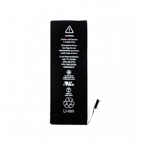 - Battery for iPhone 5S 1560mAh Li-Ion Polymer (Bulk)