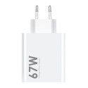 Xiaomi - Xiaomi MDY-14-EW USB-A 67W Travel Charger White (Bulk)