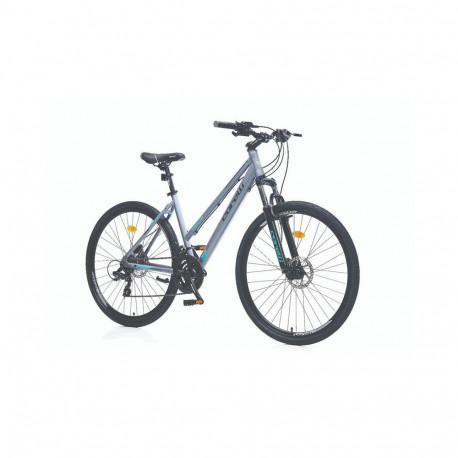 BIKE CITY 28 ALUMINUM 21V GREY WOMEN