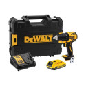 DRILL CORDLESS DCD708D1T-QW 1X2AH 18V
