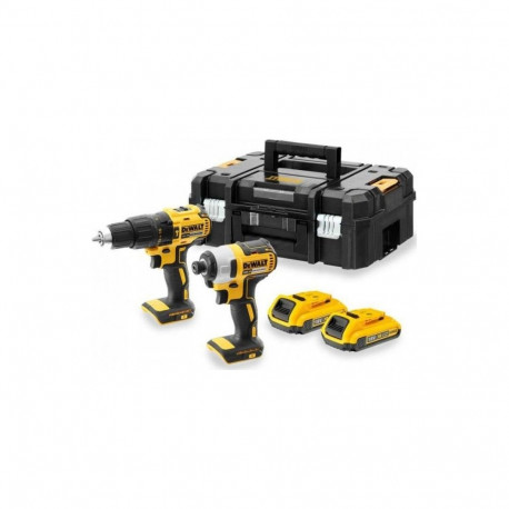 DEWALT.COMBO KIT 18V DCK2060D2T (DCD778+DCF787) 2x2.0Ah TSTAK II