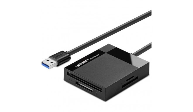 Ugreen USB 3.0 SD micro SD CF MS kaardilugeja must (30231)