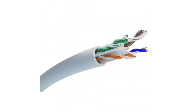 Extralink CAT5E UTP (U/UTP) V2 sise kasutamiseks keerdpaar 100m võrgukaabel hall U/UTP (UTP)