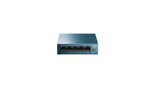 TP-Link Desktop Network Switch LS105G 10/100/1000 Mbps (RJ-45), Unmanaged, Desktop, Ethernet LAN (RJ