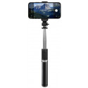 Crong statiiv-käsistatiiv SelfieGo Lite Bluetooth, must