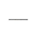 PATCH PANEL 24 PORT 0.5U 19" CAT.5E FTP WITH CABLE ORGANIZER SHIELDED BLACK LANBERG