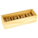 Puidust sorteerija puzzle sobitamine piltidega