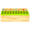 Puidust sorteerija puzzle sobitamine piltidega