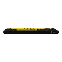 Mänguriklaviatuur Lorgar KBP7075W Wireless, must/kollane