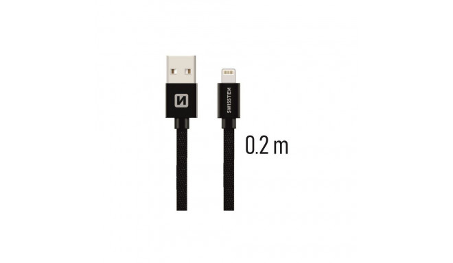 USB kaabel Swissten USB-A - Lightning, 0.2m
