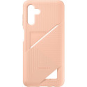 Mobiili tagakaas Samsung Galaxy A13 5G/A04s, kaarditaskuga, heleroosa