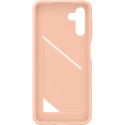 Mobiili tagakaas Samsung Galaxy A13 5G/A04s, kaarditaskuga, heleroosa