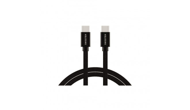 USB kaabel Swissten USB-C - USB-C, 2m, must