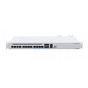 MikroTik Cloud Router Switch 312-4C+8XG-RM koos RouterOS L5 1U räkimoodul korpus 2000001081204